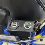 Rear Seat Electronics Box with USB and 12V
